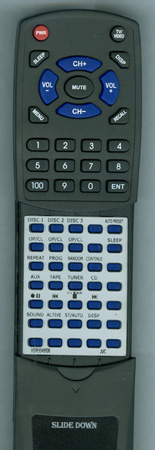 JVC VGR0048-006 RMRXUC30BK replacement Redi Remote