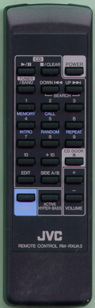 JVC VGR0013-001 RMRXUA3 Genuine  OEM original Remote