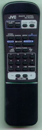 JVC VGR0042-101 RMRX1003 Genuine OEM original Remote