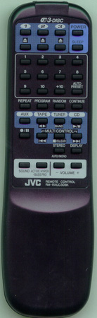 JVC VGR0048-006 RMRXUC30BK Genuine OEM original Remote
