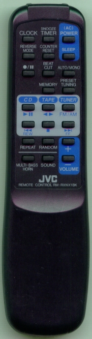 JVC VGR0049-101 RMRXNX1BK Refurbished Genuine OEM Original Remote