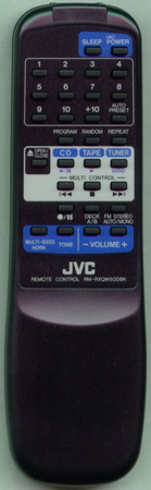 JVC VGR0058-101 RMRXQW500BK Genuine OEM original Remote