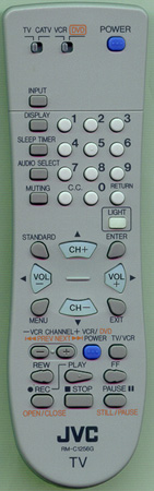 JVC X-076G0GG010 RMC1256G Genuine OEM original Remote