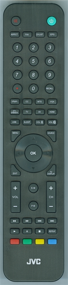 JVC 504Q4201102 RM-C1240 Genuine OEM original Remote