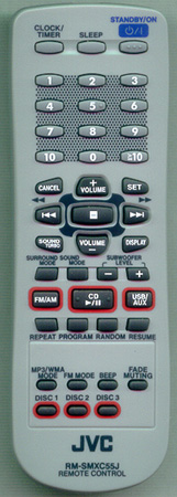 JVC AH59-01163K RM-SMXC55J Genuine OEM original Remote