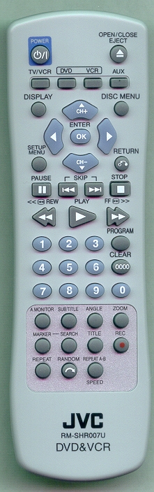 JVC LG-6711R1P081H RM-SHR007U Genuine  OEM original Remote