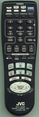 JVC LP20303-009A LP20303009 Genuine OEM original Remote
