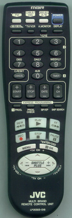 JVC LP20303-018A LP20303-018 Genuine OEM original Remote
