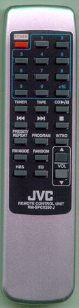 JVC RC27-1000S3-011 RM-SPCX250J Genuine OEM original Remote