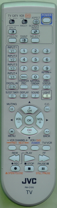 JVC RM-C13G-1H RM-C13G Refurbished Genuine OEM Original Remote