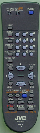 JVC RM-C253-1H RM-C253 Genuine OEM original Remote