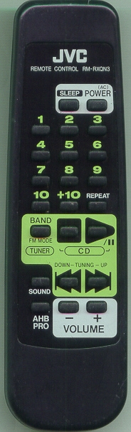 JVC RM-RXQN3 Refurbished Genuine OEM Original Remote