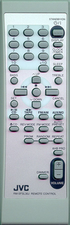 JVC RM-SFSL30J Genuine OEM original Remote