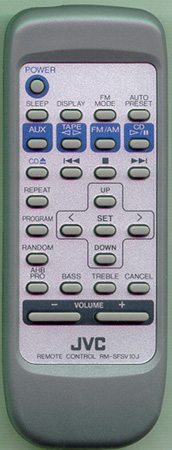 JVC RM-SFSV10J Genuine OEM original Remote
