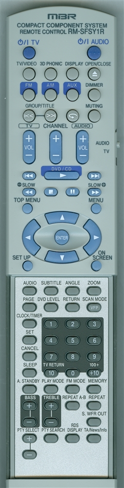 JVC RM-SFSY1RW2 Genuine OEM original Remote