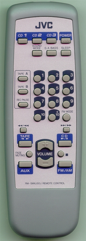 JVC RM-SMXJ50J Refurbished Genuine OEM Original Remote