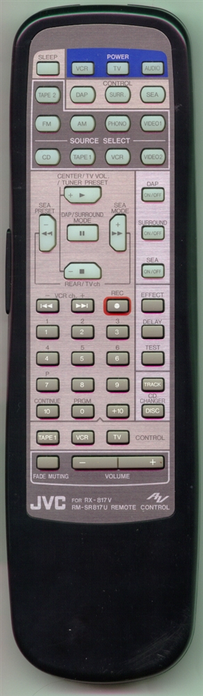 JVC RM-SR817U Genuine OEM original Remote