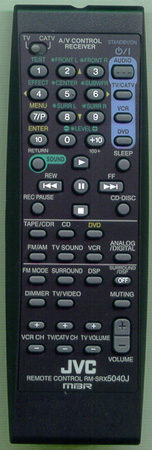 JVC RM-SRX5040J Genuine  OEM original Remote