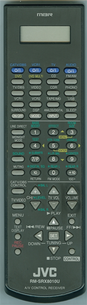 JVC RM-SRX8010U Genuine OEM Original Remote