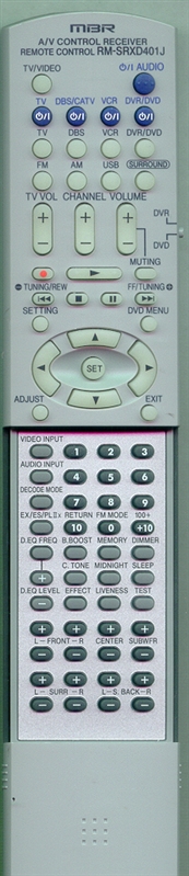 JVC RM-SRXD401J Genuine OEM original Remote