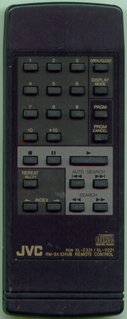 JVC RM-SX331UB Genuine  OEM original Remote