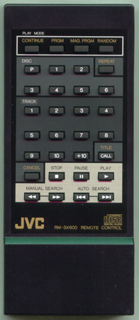 JVC RM-SX600U RM-SX600 Genuine  OEM original Remote