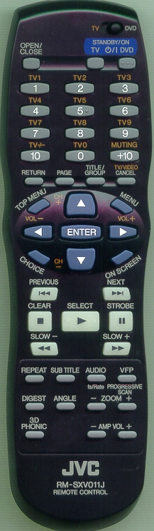 JVC RM-SXV011J Genuine OEM original Remote