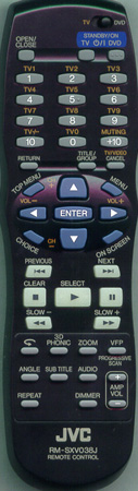 JVC RM-SXV038J Genuine OEM original Remote