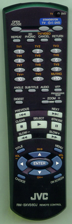 JVC RM-SXVS60J Genuine OEM original Remote