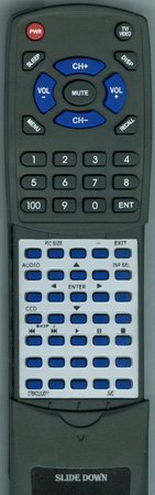 JVC 076K0UU011 076K0UU011 Custom Built Redi Remote