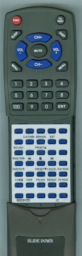 JVC BI600UXH10050 RM-SFSH100J replacement Redi Remote