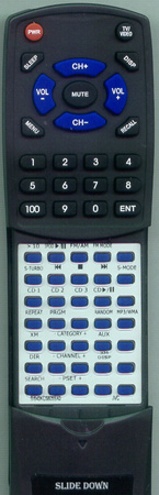 JVC BI643KC5805SX0 RM-SMXKC58J replacement Redi Remote