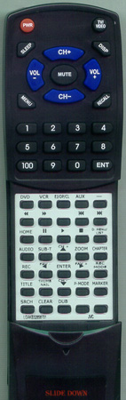 JVC LG-AKB32858701 RM-SDR108U Custom Built Redi Remote