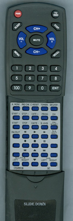 JVC LP20465-012A replacement Redi Remote