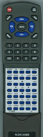 JVC PC010682899 RM-MH12G replacement Redi Remote