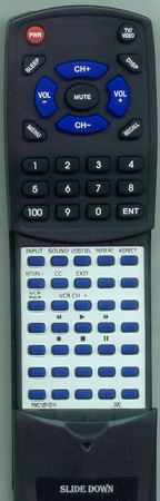 JVC RM-C1251G-1H RM-C1251G replacement Redi Remote