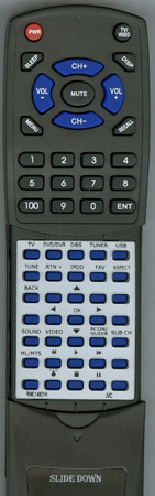 JVC RM-C1480-1H RM-C1480 Custom Built Redi Remote