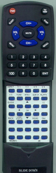 JVC RM-C2050-1C RM-C2050 replacement Redi Remote