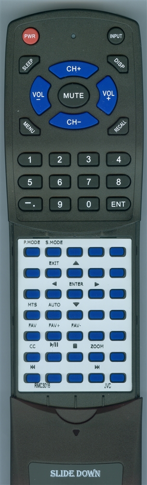 JVC RM-C3016 replacement Redi Remote