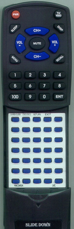 JVC RM-C345-3A RM-C345 replacement Redi Remote