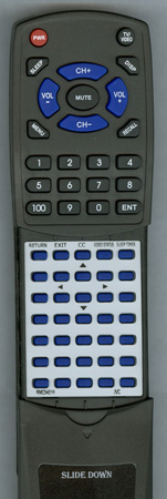 JVC RM-C540-1H RM-C540 replacement Redi Remote