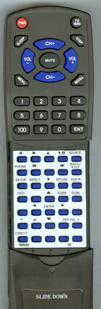 JVC RM-RK252 replacement Redi Remote