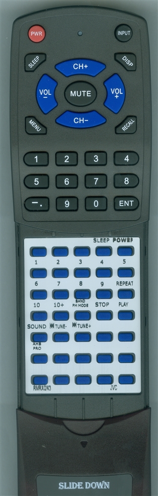 JVC RM-RXQN3 replacement Redi Remote