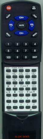 JVC RM-SED5TU replacement Redi Remote