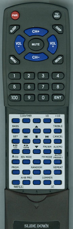 JVC RM-SFSL30J replacement Redi Remote