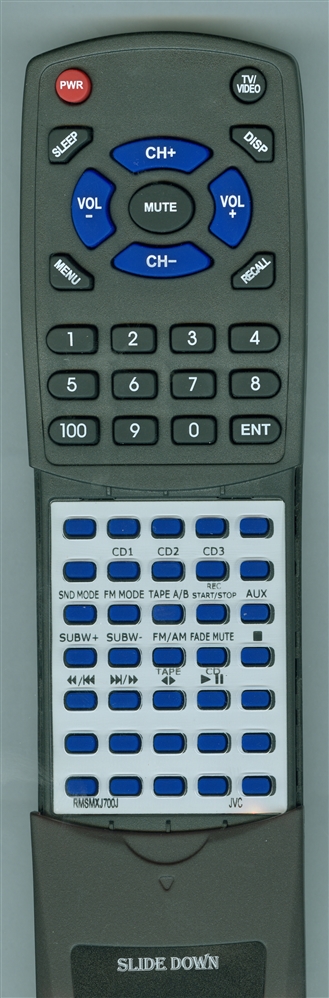JVC RM-SMXJ700J replacement Redi Remote