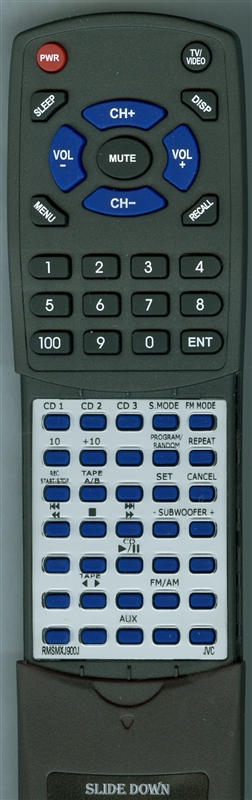 JVC RM-SMXJ900J replacement Replacement Redi Remote
