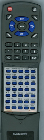 JVC RM-SNXD2J replacement Redi Remote