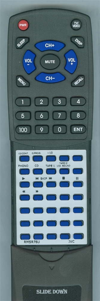 JVC RM-SR76U replacement Redi Remote