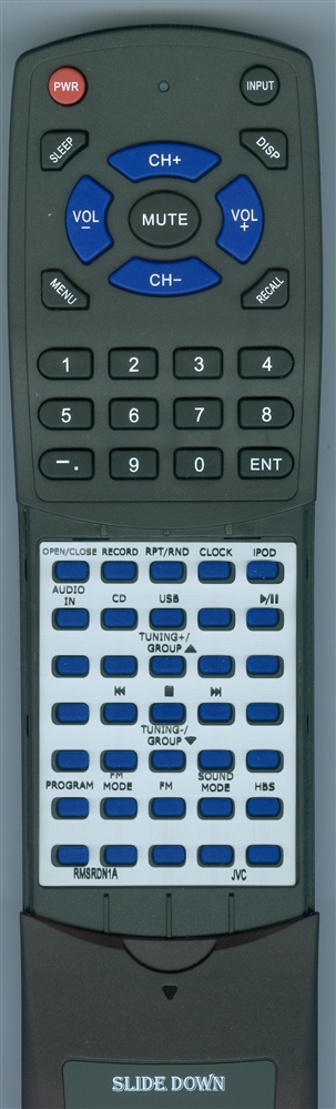 JVC RM-SRDN1A replacement Redi Remote